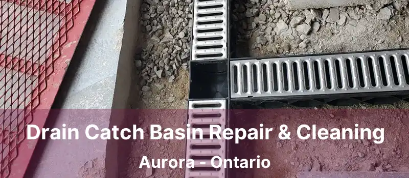 Drain Catch Basin Repair & Cleaning Aurora - Ontario