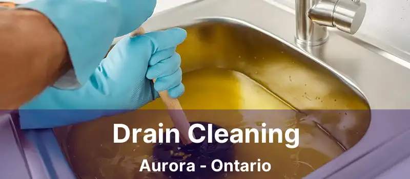  Drain Cleaning Aurora - Ontario