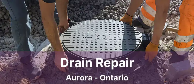  Drain Repair Aurora - Ontario