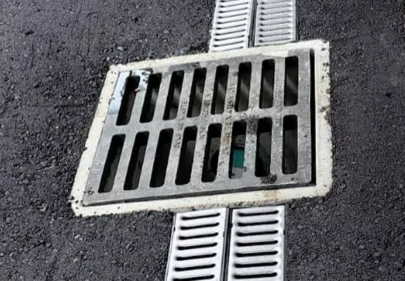Surface Drain Installation in Aurora, Ontario